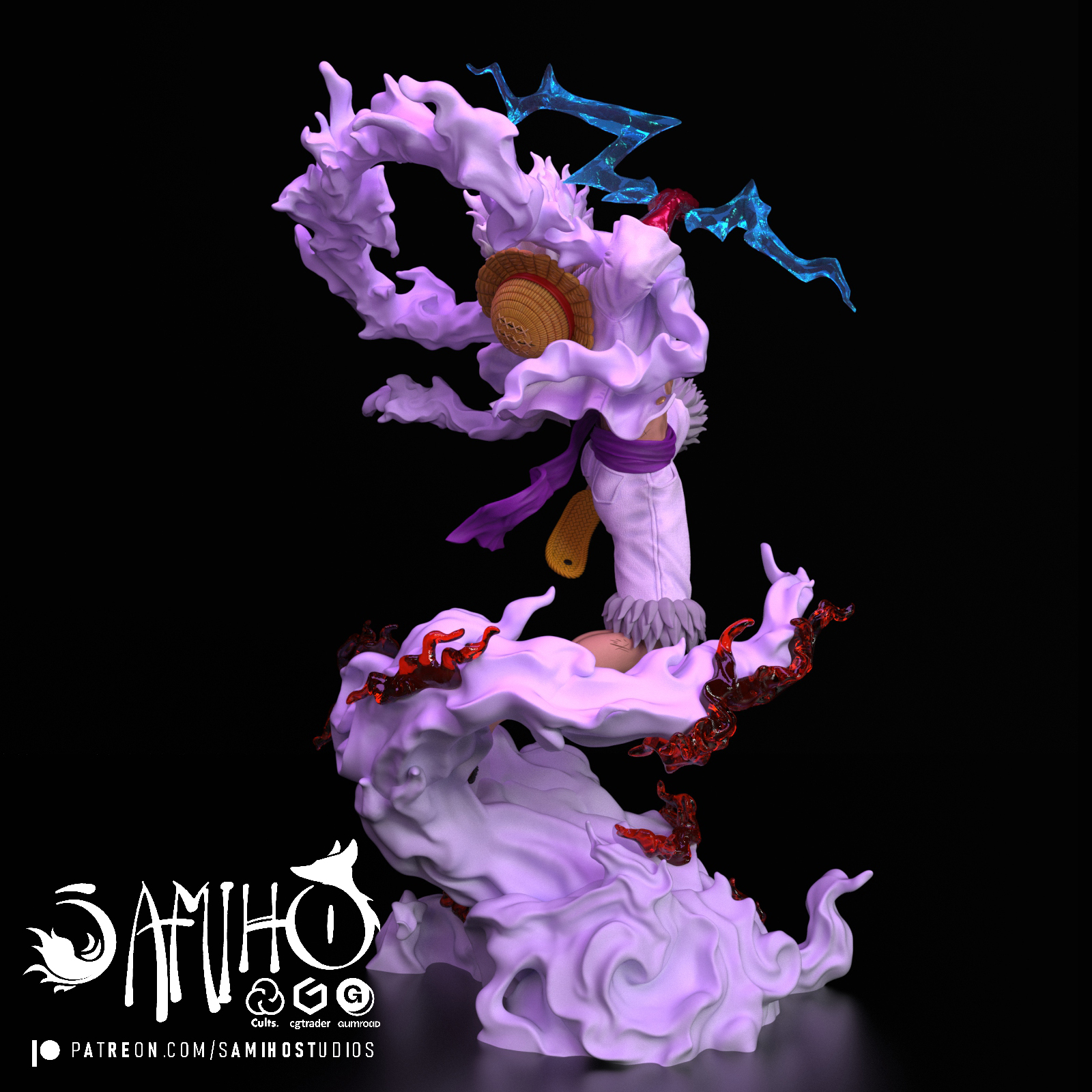 Samiho Studios - Nika Luffy 模型预览图 4