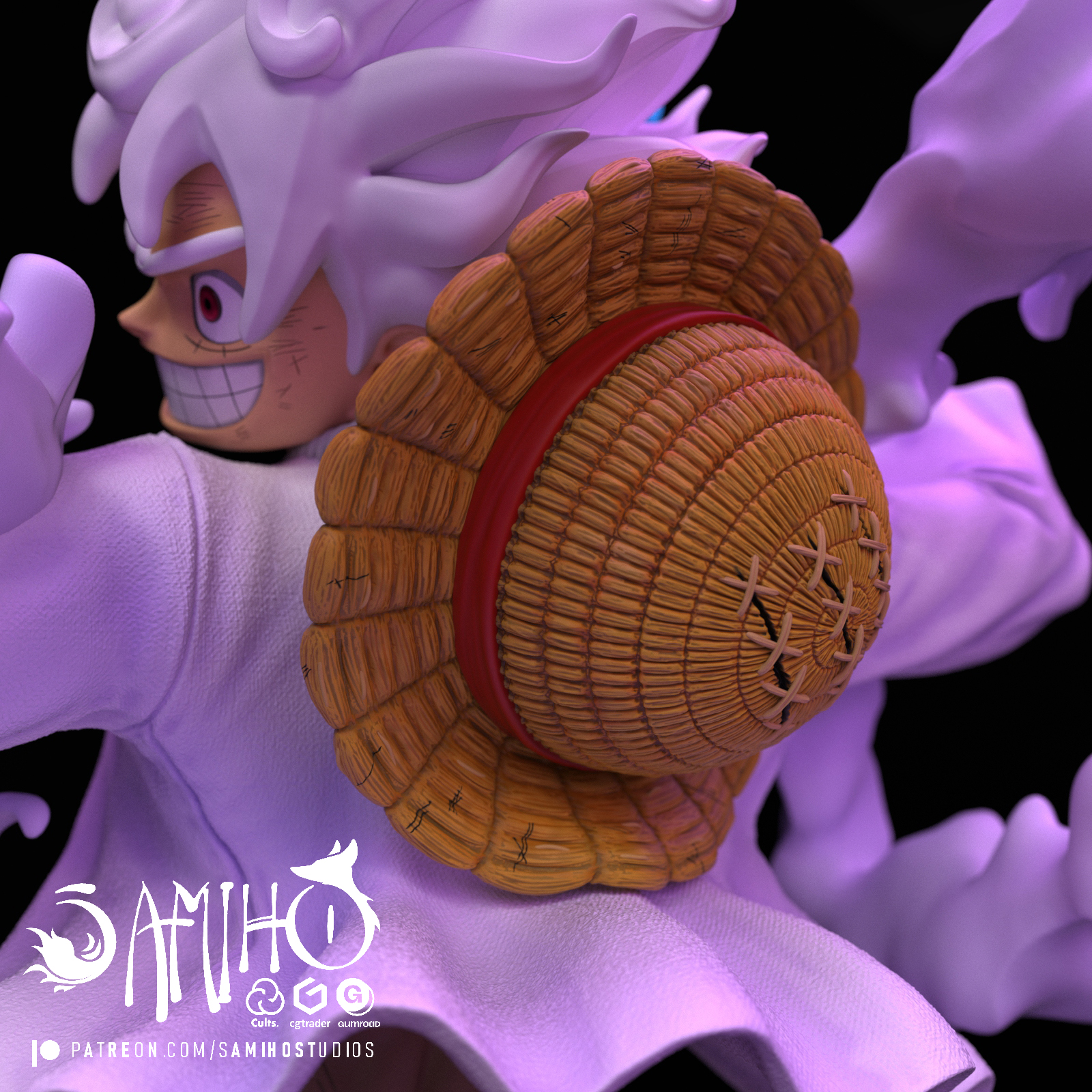 Samiho Studios - Nika Luffy 模型预览图 6