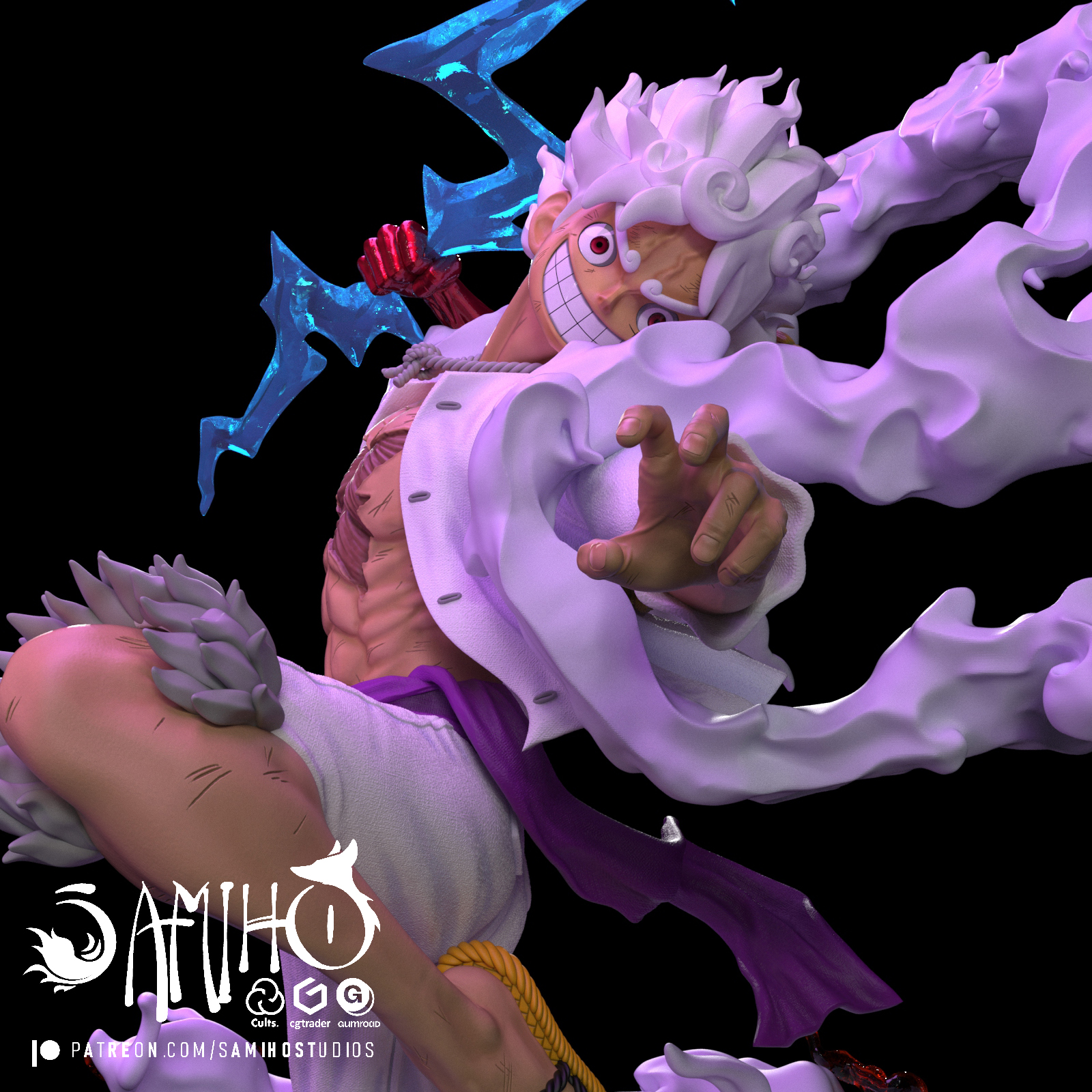Samiho Studios - Nika Luffy 模型预览图 9
